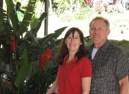 Kristina and Steve Linder