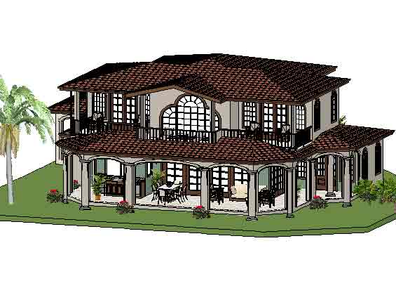 plan view of home design