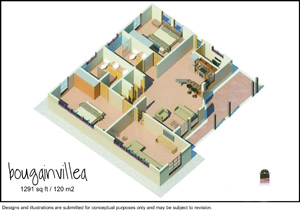 floor plan Costa Rica gated 