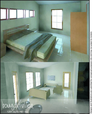 interior view Costa Rica home