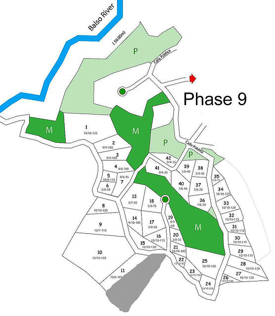 9 12 phase 9 map with lot 9 12 in gray