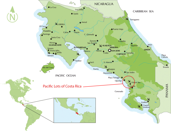 Costa Rica Map