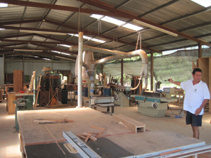 woodshop from Ventana del Pacifico