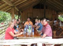 lunch at retaurante tilapias