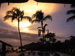 Sunset in Costa Rica