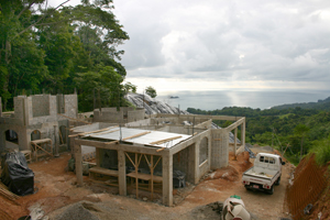 concrete block construction