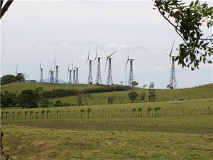 windmills in Costa Rica