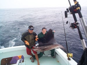 fishing in Quepos, Costa Rica