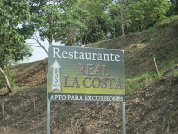 La Costa is a new Buffet restaurant for tour buses traveling on the Costanera highway.